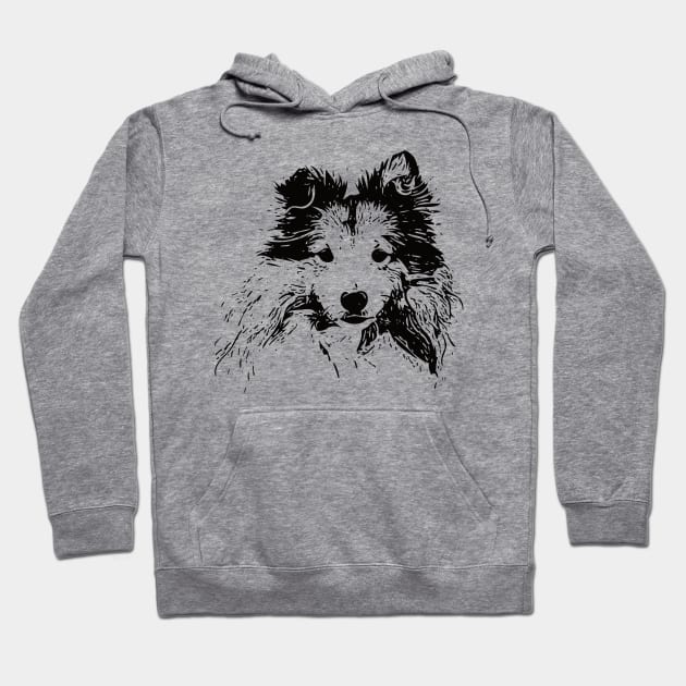 Shetland Sheepdog Sheltie Hoodie by DoggyStyles